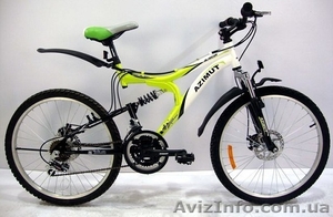 подростковый двухподвесный Велосипед Azimut Blaster   - <ro>Изображение</ro><ru>Изображение</ru> #1, <ru>Объявление</ru> #589743