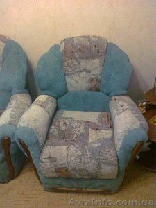 Продам угловой диван  кресло б/у. - <ro>Изображение</ro><ru>Изображение</ru> #2, <ru>Объявление</ru> #650633