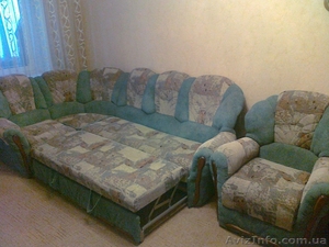 Продам угловой диван  кресло б/у. - <ro>Изображение</ro><ru>Изображение</ru> #1, <ru>Объявление</ru> #650633