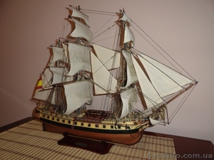 Модель парусника, испанский фрегат "ДИАНА" - Модели - <ro>Изображение</ro><ru>Изображение</ru> #1, <ru>Объявление</ru> #679647