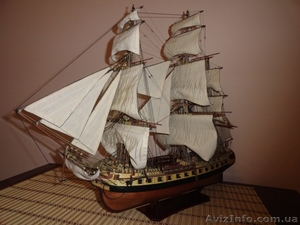 Модель парусника, испанский фрегат "ДИАНА" - Модели - <ro>Изображение</ro><ru>Изображение</ru> #2, <ru>Объявление</ru> #679647