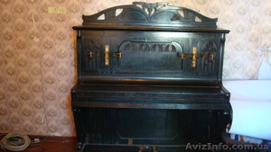 Антикварное фортепиано (1907 г.), фирма "Ed.Seiler". - <ro>Изображение</ro><ru>Изображение</ru> #1, <ru>Объявление</ru> #688237