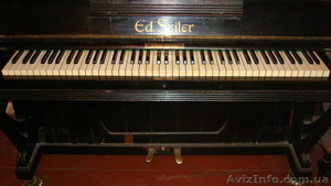 Антикварное фортепиано (1907 г.), фирма "Ed.Seiler". - <ro>Изображение</ro><ru>Изображение</ru> #4, <ru>Объявление</ru> #688237
