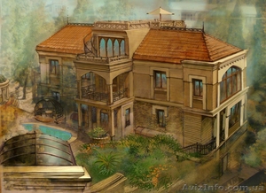 Строительство коттеджей,  дач,  вилл. Строительство «под ключ».