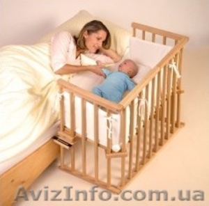 Детская кроватка приставная для новорожденных - <ro>Изображение</ro><ru>Изображение</ru> #1, <ru>Объявление</ru> #772562