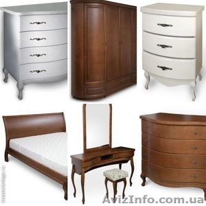 Спальный гарнитур из массива