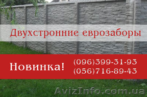 Еврозабор бетонные заборы наборной еврозабор фото цены установка еврозаборов - <ro>Изображение</ro><ru>Изображение</ru> #1, <ru>Объявление</ru> #788950