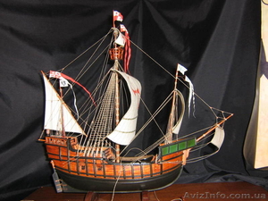 Модель корабля "Санта Мария"  - <ro>Изображение</ro><ru>Изображение</ru> #1, <ru>Объявление</ru> #813396