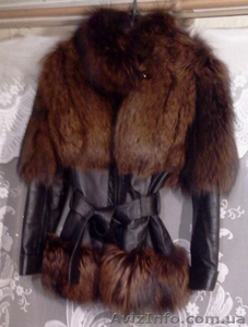  куртка-полушубок натуральный мех и кожа  - <ro>Изображение</ro><ru>Изображение</ru> #1, <ru>Объявление</ru> #831950