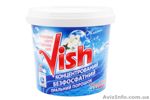 Концентрированный бесфосфатный стиральный порошок «Vish» - <ro>Изображение</ro><ru>Изображение</ru> #2, <ru>Объявление</ru> #849393