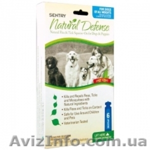 SENTRY НАТУРАЛЬНАЯ ЗАЩИТА (Natural Defense) капли от блох и клещей для собак и щ - <ro>Изображение</ro><ru>Изображение</ru> #1, <ru>Объявление</ru> #855472