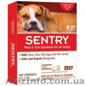 SENTRY (Сентри) капли от блох, клещей и комаров для собак - <ro>Изображение</ro><ru>Изображение</ru> #3, <ru>Объявление</ru> #855431