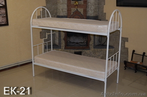Кровати металлические  двухъярусные
