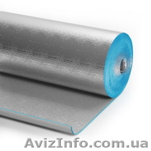 Пенофол тип В-3мм.Двухстороннее фольгирвание.Утеплитель пенофол.Теплоизоляция.