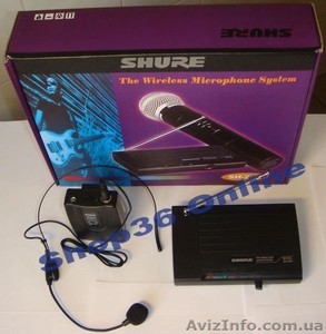 Радиосистема Shure SH-200 h-free с радиомикрофоной гарнитурой черного цвета - <ro>Изображение</ro><ru>Изображение</ru> #1, <ru>Объявление</ru> #898363