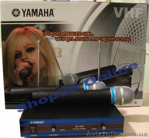 Yamaha YM-1000 VHF PRO двух микрофонная радиосистема  - <ro>Изображение</ro><ru>Изображение</ru> #1, <ru>Объявление</ru> #898366