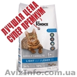 1st Choice  малокалорийный  корм для котов с избыточным весом. - <ro>Изображение</ro><ru>Изображение</ru> #1, <ru>Объявление</ru> #912681
