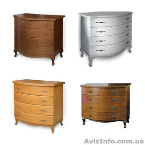 Комоды из натурального дерева