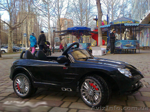 Хит лета 2013! Детский электромобиль Mercedes SLR 722S BLACK - <ro>Изображение</ro><ru>Изображение</ru> #3, <ru>Объявление</ru> #949678