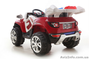 Новинка 2013! Детский электромобиль Rage Rover 1428 Красный - <ro>Изображение</ro><ru>Изображение</ru> #3, <ru>Объявление</ru> #954357