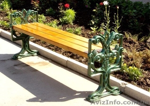 Лавочки садовые.