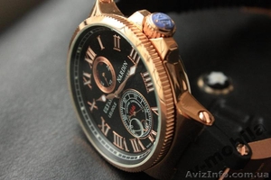 Эксклюзив! Ulysse Nardin Maxi Marine Black + фирменная коробка  - <ro>Изображение</ro><ru>Изображение</ru> #3, <ru>Объявление</ru> #909111