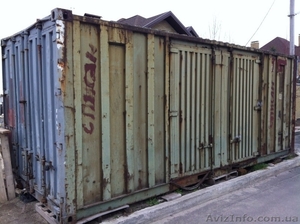 продам строительный контейнер - <ro>Изображение</ro><ru>Изображение</ru> #1, <ru>Объявление</ru> #995803