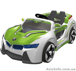 Спешите!  Детский электромобиль BMW i8 Vision Зелёный - <ro>Изображение</ro><ru>Изображение</ru> #1, <ru>Объявление</ru> #1005456