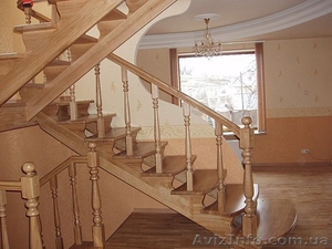 Продаём, изготавливаем деревянные лестницы  - <ro>Изображение</ro><ru>Изображение</ru> #6, <ru>Объявление</ru> #1024058