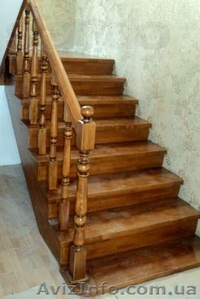 Продаём, изготавливаем деревянные лестницы  - <ro>Изображение</ro><ru>Изображение</ru> #4, <ru>Объявление</ru> #1024058