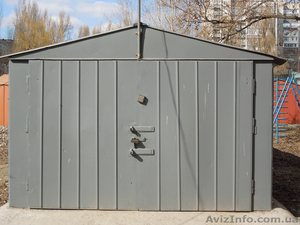 Продам металлический разборной гараж в отличном состоянии - <ro>Изображение</ro><ru>Изображение</ru> #1, <ru>Объявление</ru> #1042300