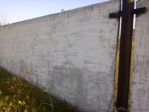 Плиты заборные ЖБИ б/у 