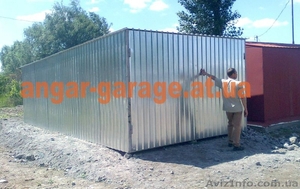 металлический гараж сборно-разборной стандартные и высокие - <ro>Изображение</ro><ru>Изображение</ru> #5, <ru>Объявление</ru> #1040597