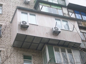 Строительство балкона - балкон с нуля г.Кривой Рог - <ro>Изображение</ro><ru>Изображение</ru> #2, <ru>Объявление</ru> #1035640