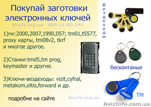 Ключи для домофона Севас 2014