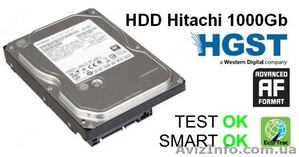 Жесткий диск, HDD Hitachi 1000Gb, 32Mb, 7200, SATA III   - <ro>Изображение</ro><ru>Изображение</ru> #1, <ru>Объявление</ru> #1063800