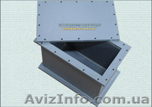 .Корпус емкости (Резервуара. Вентиляции ) из ПВХ.  PVC-C