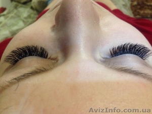 Наращивание ресниц Запорожье выезд на дом