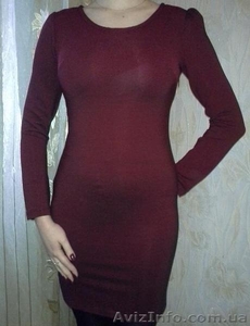 Стильное платье гранатового цвета - <ro>Изображение</ro><ru>Изображение</ru> #2, <ru>Объявление</ru> #1212257
