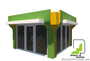 Изготовление-продажа: торговые киоски,  павильоны,  ряды,  рынки,  сто,  азс. МАФ.