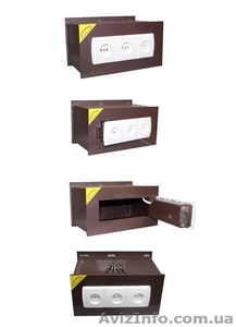 Тайник стенной РОЗЕТКА-3У