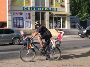 Детское велокресло на багажник любого велосипеда - <ro>Изображение</ro><ru>Изображение</ru> #4, <ru>Объявление</ru> #40017