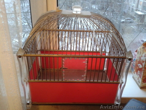 Продам клетку для птиц ручной работы - <ro>Изображение</ro><ru>Изображение</ru> #1, <ru>Объявление</ru> #1265860