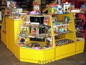 Торговые прилавки из ДСП под заказ