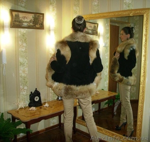 Продам куртку-жилет из замши с лисой - <ro>Изображение</ro><ru>Изображение</ru> #3, <ru>Объявление</ru> #1306177