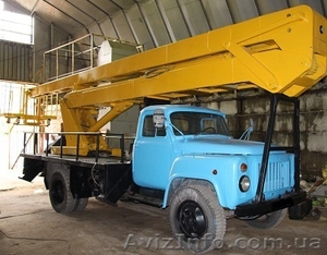 Автогидроподъемник АГП-18 на шасси ГАЗ-53  капремонт.