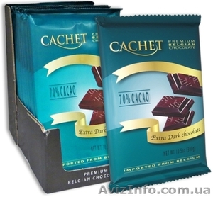 Бельгийский шоколад Cachet (кашет) 300g - <ro>Изображение</ro><ru>Изображение</ru> #1, <ru>Объявление</ru> #1343229