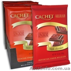 Бельгийский шоколад Cachet (кашет) 300g - <ro>Изображение</ro><ru>Изображение</ru> #2, <ru>Объявление</ru> #1343229