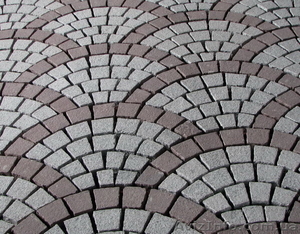 Брусчатка гранитная тротуарная 