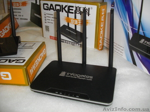 WiFi Роутер GAOKE модель QH303 - <ro>Изображение</ro><ru>Изображение</ru> #1, <ru>Объявление</ru> #1375411